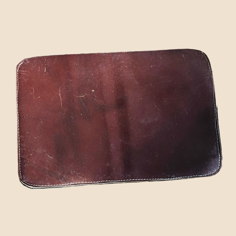Genuine Stiff Leather Piece (0.7ft × 0.5ft) — genuine leather Nigeria